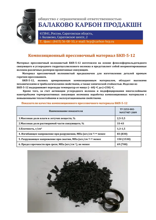 Композиционный материал БКП-5-12
