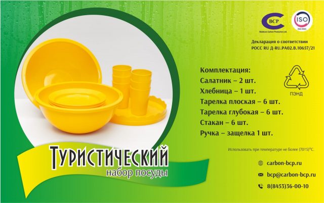 Туристические наборы посуды: фото 1